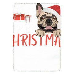 French Bulldog T- Shirt French Bulldog Merry Christmas T- Shirt (2) Removable Flap Cover (s) by ZUXUMI