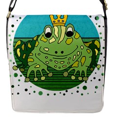 Frog Lovers Gift T- Shirtfrog T- Shirt Flap Closure Messenger Bag (s) by ZUXUMI