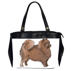 Pomeranian T-shirtnope Not Today Pomeranian 24 T-shirt Oversize Office Handbag (2 Sides) by EnriqueJohnson