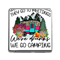Funny Camping Sayings T- Shirt Funny Camping T- Shirt Memory Card Reader (square 5 Slot)