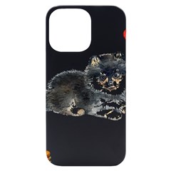 Pomeranian T-shirtsteal Your Heart Pomeranian 52 T-shirt Iphone 14 Pro Max Black Uv Print Case by EnriqueJohnson