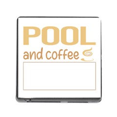 Pool T-shirtif It Involves Coffee Pool T-shirt Memory Card Reader (square 5 Slot) by EnriqueJohnson