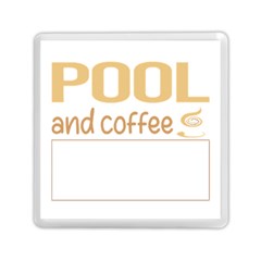 Pool T-shirtif It Involves Coffee Pool T-shirt Memory Card Reader (square) by EnriqueJohnson