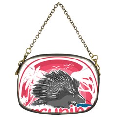 Porcupine T-shirtporcupine Girl T-shirt Chain Purse (two Sides)