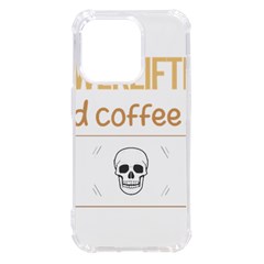 Powerlifting T-shirtif It Involves Coffee Powerlifting T-shirt Iphone 14 Pro Tpu Uv Print Case