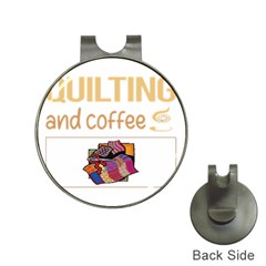 Quilting T-shirtif It Involves Coffee Quilting Quilt Quilter T-shirt Hat Clips With Golf Markers by EnriqueJohnson