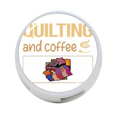 Quilting T-shirtif It Involves Coffee Quilting Quilt Quilter T-shirt 4-port Usb Hub (two Sides) by EnriqueJohnson