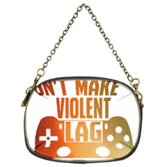 Gaming Controller Quote T- Shirt A Gaming Controller Quote Video Games T- Shirt (1) Chain Purse (Two Sides)