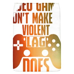 Gaming Controller Quote T- Shirt A Gaming Controller Quote Video Games T- Shirt (1) Removable Flap Cover (S)