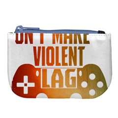 Gaming Controller Quote T- Shirt A Gaming Controller Quote Video Games T- Shirt (1) Large Coin Purse