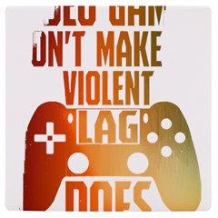 Gaming Controller Quote T- Shirt A Gaming Controller Quote Video Games T- Shirt (1) UV Print Square Tile Coaster 