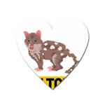 Quoll T-shirtnope Not Today Quoll 03 T-shirt Heart Magnet Front