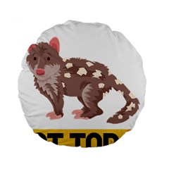 Quoll T-shirtnope Not Today Quoll 03 T-shirt Standard 15  Premium Round Cushions