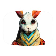 Rabbit T-shirtrabbit Watercolor Painting #rabbit T-shirt (2) Mini Square Pill Box