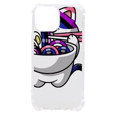 Genderfluid T- Shirt Genderfluid Pride Kawaii Car Ramen Noodles Genderfluid Flag T- Shirt Iphone 13 Mini Tpu Uv Print Case by ZUXUMI