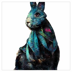 Rabbit T-shirtrabbit Watercolor Painting #rabbit T-shirt Lightweight Scarf  by EnriqueJohnson