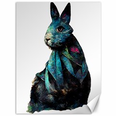 Rabbit T-shirtrabbit Watercolor Painting #rabbit T-shirt Canvas 36  X 48  by EnriqueJohnson