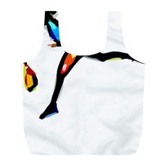 Abstract Art Sport Smash Tennis  Shirt Abstract Art Sport Smash Tennis  Shirt9 Full Print Recycle Bag (l) by EnriqueJohnson