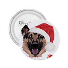 German Shepherd T- Shirt German Shepherd Merry Christmas T- Shirt (4) 2.25  Buttons