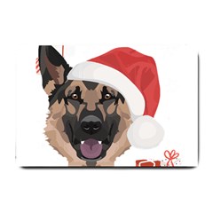 German Shepherd T- Shirt German Shepherd Merry Christmas T- Shirt (4) Small Doormat