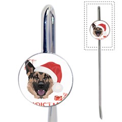 German Shepherd T- Shirt German Shepherd Merry Christmas T- Shirt (4) Book Mark