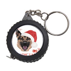 German Shepherd T- Shirt German Shepherd Merry Christmas T- Shirt (4) Measuring Tape