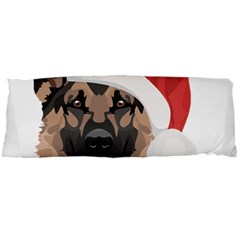 German Shepherd T- Shirt German Shepherd Merry Christmas T- Shirt (4) Body Pillow Case Dakimakura (Two Sides)