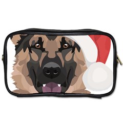 German Shepherd T- Shirt German Shepherd Merry Christmas T- Shirt (6) Toiletries Bag (one Side) by ZUXUMI