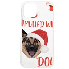 German Shepherd T- Shirt German Shepherd Mulled Wine Christmas T- Shirt Iphone 12 Pro Max Tpu Uv Print Case by ZUXUMI