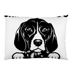 German Shorthaired Pointer Dog T- Shirt German Shorthaired Pointer Santa Christmas Tree Lights Xmas Pillow Case (two Sides) by ZUXUMI