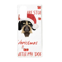 German Wirehaired Pointer T- Shirt German Wirehaired Pointer Merry Christmas T- Shirt (1) Samsung Galaxy Note 20 Tpu Uv Case