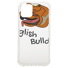 Bulldog T- Shirt Dog Face T- Shirt Iphone 12 Mini Tpu Uv Print Case	 by JamesGoode