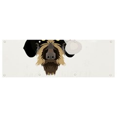 German Wirehaired Pointer T- Shirt German Wirehaired Pointer Merry Christmas T- Shirt (1) Banner And Sign 9  X 3 