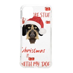 German Wirehaired Pointer T- Shirt German Wirehaired Pointer Merry Christmas T- Shirt (1) Iphone 11 Pro Max 6 5 Inch Tpu Uv Print Case