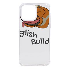 Bulldog T- Shirt Dog Face T- Shirt Iphone 14 Pro Max Tpu Uv Print Case by JamesGoode
