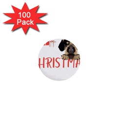 German Wirehaired Pointer T- Shirt German Wirehaired Pointer Merry Christmas T- Shirt (3) 1  Mini Buttons (100 pack) 