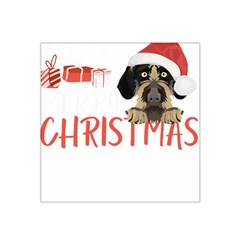 German Wirehaired Pointer T- Shirt German Wirehaired Pointer Merry Christmas T- Shirt (3) Satin Bandana Scarf 22  x 22 