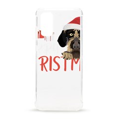 German Wirehaired Pointer T- Shirt German Wirehaired Pointer Merry Christmas T- Shirt (3) Samsung Galaxy S20 6 2 Inch Tpu Uv Case by ZUXUMI