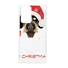 German Wirehaired Pointer T- Shirt German Wirehaired Pointer Merry Christmas T- Shirt Samsung Galaxy Note 20 Ultra Tpu Uv Case by ZUXUMI