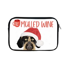 German Wirehaired Pointer T- Shirt German Wirehaired Pointer Mulled Wine Christmas T- Shirt Apple Ipad Mini Zipper Cases by ZUXUMI