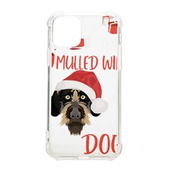 German Wirehaired Pointer T- Shirt German Wirehaired Pointer Mulled Wine Christmas T- Shirt Iphone 11 Pro 5 8 Inch Tpu Uv Print Case by ZUXUMI