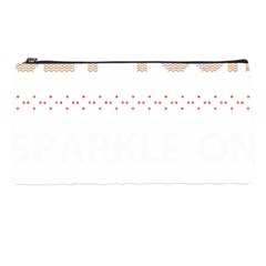 Get Your Sparkle On T- Shirt Get Your Sparkle On Ugly Christmas Sweater T- Shirt Pencil Case by ZUXUMI