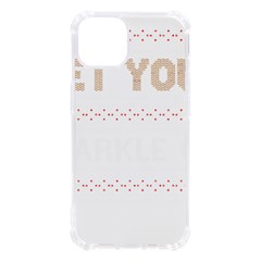 Get Your Sparkle On T- Shirt Get Your Sparkle On Ugly Christmas Sweater T- Shirt Iphone 13 Tpu Uv Print Case by ZUXUMI