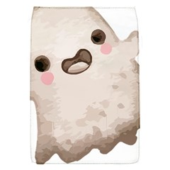 Ghost T- Shirt Watercolor Cute Ghost T- Shirt Removable Flap Cover (s) by ZUXUMI