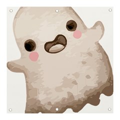 Ghost T- Shirt Watercolor Cute Ghost T- Shirt Banner And Sign 3  X 3 