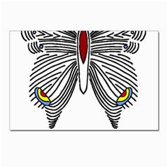 Butterfly Art T- Shirtbutterfly T- Shirt (1) Postcards 5  X 7  (pkg Of 10) by JamesGoode