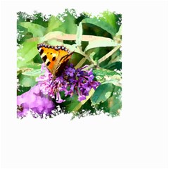 Butterfly T- Shirt Butterfly & Buddleia T- Shirt Small Garden Flag (two Sides)