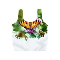 Butterfly T- Shirt Butterfly T- Shirt Full Print Recycle Bag (s) by JamesGoode