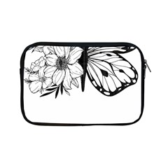 Butterfly T- Shirt Floral Butterfly T- Shirt Apple Ipad Mini Zipper Cases by JamesGoode