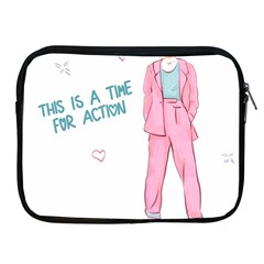 Girl Apple Ipad 2/3/4 Zipper Cases